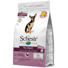 Сухой корм Schesir Dog Toy Adult для собак мини пород с курицей, 2 кг