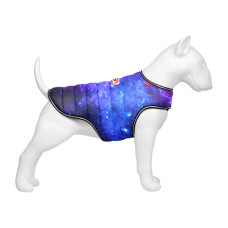 Курточка-накидка для собак WAUDOG Clothes, малюнок NASA21, M, А 37 см, B 52-62 см, С 36-47 см