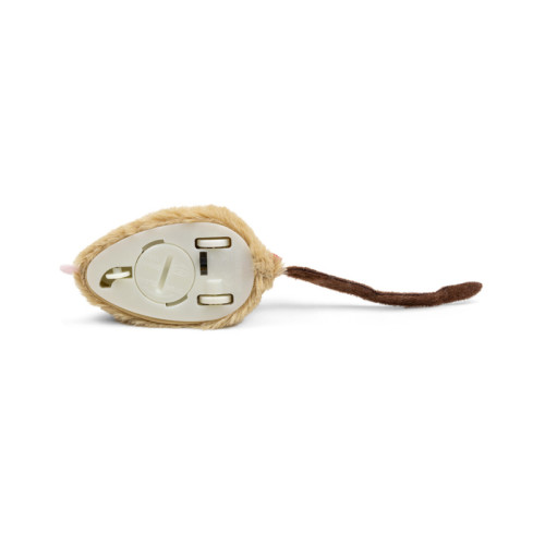 Іграшка для котів Інтерактивна мишка GiGwi speedy Catch штучне хутро, 9 см