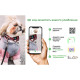 Ошейник для собак WAUDOG Waterproof с QR паспортом, водостойкая, пластиковая пряжка-фастекс, ментоловый