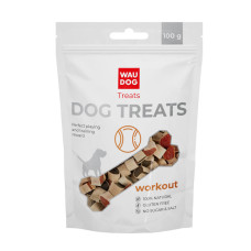 Ласощі для собак WAUDOG Treats Кольорові курячі суші, 100 г