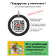 Ошейник для собак водостойкий WAUDOG Waterproof с QR паспортом, пластиковый фастекс, XXL, Ш 40 мм, Длин 46-70 см, салатовый