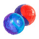 Игрушка для собак Два мяча из пищалки GiGwi Ball, TPR резина, 6 см