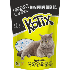 Наповнювач Kotix силікагелевий для туалету котячого, 3,8 л