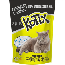 Наповнювач Kotix силікагелевий для туалету котячого, 3,8 л