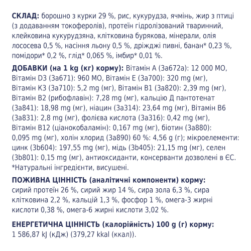 Сухой корм Club 4 Paws Adult Small Breeds с курицей для взрослых собак малых пород, 2 кг