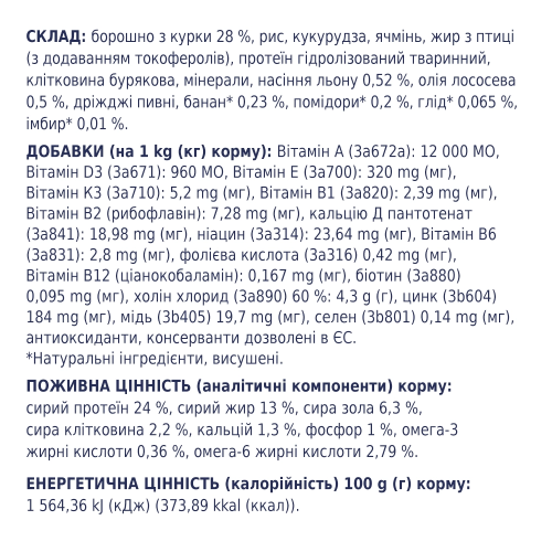 Сухой корм Club 4 Paws Adult Medium Breeds для взрослых собак средних пород, 2 кг