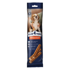 Жевательная палочка Club 4 Paws Dental Sticks для взрослых собак средних пород (чистка зубов), 77 г