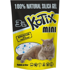 Наповнювач Kotix силікагелевий для котячого туалету, 3 л
