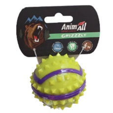Игрушка мяч с шипами  AnimAll GrizZzly M