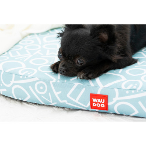 Чохол для лежанки  WAUDOG Relax, малюнок Я люблю свою собаку, М, Ш 80 см, Дл 55 см