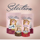 Влажный корм Club 4 Paws Plus Selection с кусочками курицы и телятины в соусе для взрослых кошек, 80 г