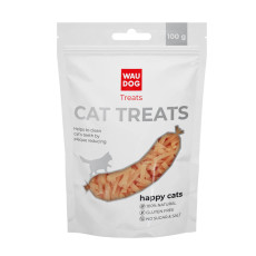 Ласощі для котів WAUDOG Treats Курячі смужки, 100 г