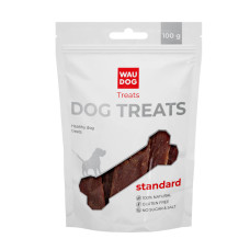 Ласощі для собак WAUDOG Treats Качине в`ялене м`ясо, 100 г