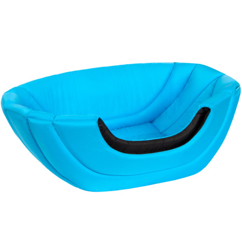 Будиночок для собак та кішок AiryVest, розмір S, 55x22x34 см, блакитний