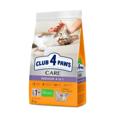 С4Р Premium сух індор 4 в 1 коти 2 кг