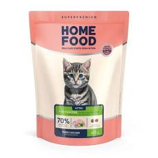 Cухий корм Home Food Fresh Chicken For Kittens для кошенят 1-12 м, 400 г
