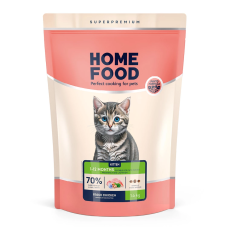 Cухий корм Home Food Fresh Chicken For Kittens для кошенят 1-12 м, 1,6 кг