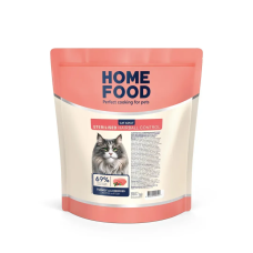 Сухой корм Hoe Food Sterilised Hairball для выведения шерсти кошек с индейкой и ягодами, 200 г