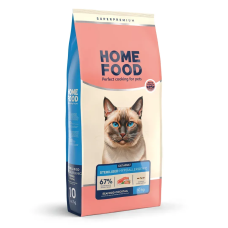 Гипоаллергенный сухой корм Home Food Sterilised для кошек морской коктейль, 10 кг