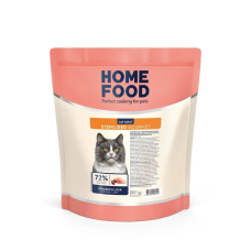 Сухий корм Home Food Sterilised для вибагливих котів з куркою та печінкою, 200 г
