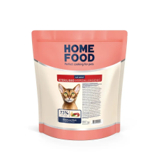 Беззерновой сухой корм Home Food Sterilised Hypoallergenic для кошек с уткой и грушей, 200 г