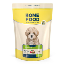 Сухой корм Home Food Puppies для щенков малых пород с ягненком и рисом, 700 г