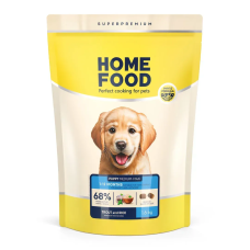 Сухой корм Home Food Hypoallergenic для щенков средних и крупных пород с форелью и рисом, 1,6 кг