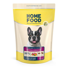 Сухой корм Home Food Hypoallergenic для собак малых и средних пород с телятиной и ароматными травами, 700 г