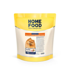 Cухой корм Home Food Skin&Shiny Coat для собак малых пород с индейкой и лососем, 300 г