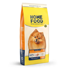 Cухий корм Home Food Skin&Shiny Coat для собак малих порід з індичкою та лососем, 10 кг