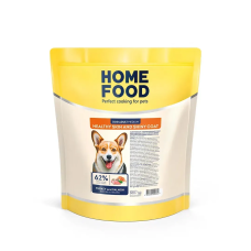 Сухой корм Home Food Skin&Shiny Coat для собак средних пород с индейкой и лососем, 300 г