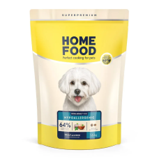 Гипоаллергенный сухой корм Home Food Hypoallergenic для собак малых пород с форелью и рисом, 1,6 кг