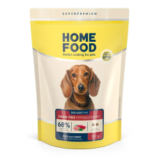 Беззерновой сухой корм Home Food Hypoallergenic для собак малых пород с уткой и индейкой, 700 г