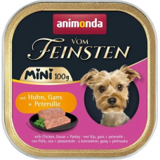 Влажный корм Animonda Vom Feinsten Adult Mini для собак мини пород с курицей, уткой и петрушкой, 100