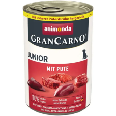 Влажный корм Animonda GranCarno Junior Turkey ля щенков с индейкой, 400 г
