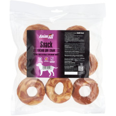 Качине філе AnimAll Snack на кільці з пресованої шкіри, для собак, 500 г