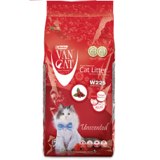 Бентонітовий наповнювач VanCat Unscented для туалету, 15 кг