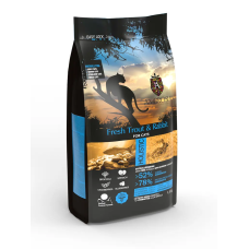 Сухой корм Ambrosia Grain Free Cat Fresh Trout & Rabbit для кошек со свежей форелью и кроликом, 1,5 кг