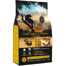 Сухой корм Ambrosia Grain Free Kitten Fresh Turkey & Chicken для котят со свежей индейкой и курицей, 5 кг