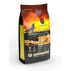 Сухой корм Ambrosia Grain Dog Adult Mini Sensitive Fresh Salmon & Rabbit для собак мини пород со свежим лососем и кроликом, 1.5 кг