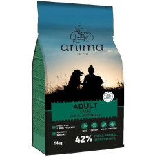 Сухой корм Anima Adult Lamb для собак всех пород с ягненком и рисом, 14 кг