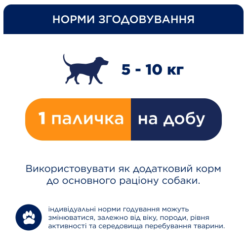 Жевательные палочки Club 4 Paws Dental Sticks для взрослых собак малых пород (чистка зубов), 110 г