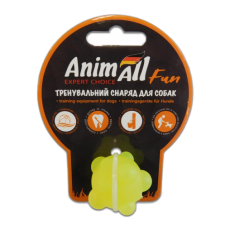 Игрушка AnimAll Fun шар-молекула, желтая, 3 см