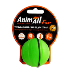 Игрушка AnimAll Fun тренировочный мяч для собак, зеленая
