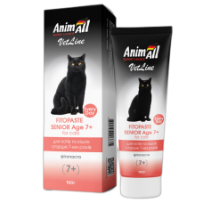 Фітопаста AnimAll VetLine Senior Age 7+ для котів старше 7 років, 100 г