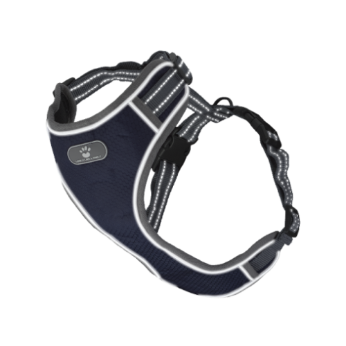 Шлея AnimAll HL-8005-2 для собак, темно-синя, L, 42-50 см/42-79 см