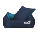 Лежак AnimAll Gama для котів та собак, колір темно-синій, S 45х35х16 см