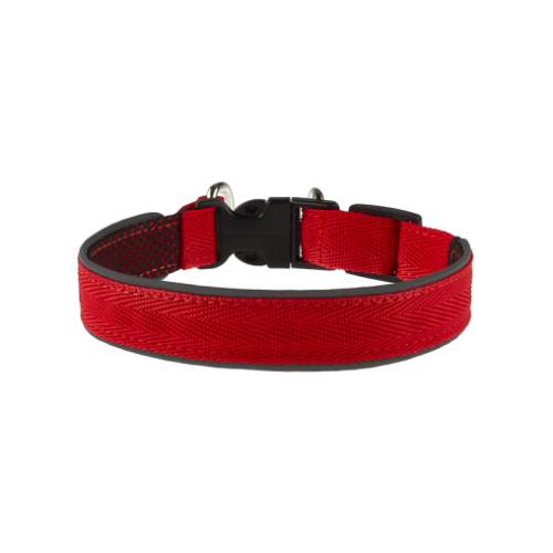 Комплект AnimAll VetLine Double Guard ошейник с противопаразитарной лентой, 20 мм, 320 – 400 мм, красный