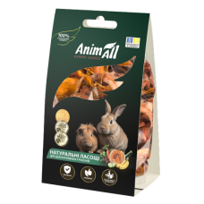 Лакомство AnimAll для грызунов сушеные морковь и тыква, 50 г